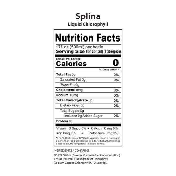 Splina Liquid Chlorophyll - Image 4